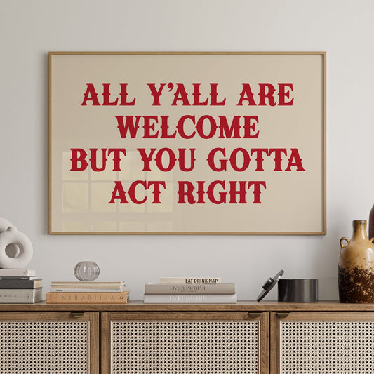 Act Right or Git